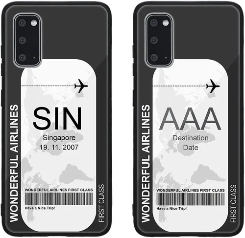Miniatura 425 de Funda de teléfono personalizada para Samsung Galaxy S22+ / S22 Plus 5G, funda de TPU suave de vidrio templado antiarañazos personalizada con foto