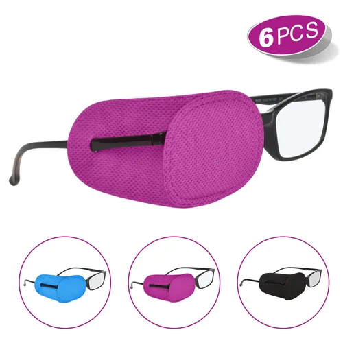 Miniatura 5 de 6 parches para ojos de ambliopía para anteojos, parche para ojos para niños, gran parche para ojos para niños, tratamiento de ojos perezosos