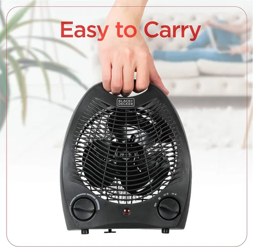 Miniatura 4 de BLACK+DECKER Calentador de escritorio personal, calentador de espacio para escritorio de oficina, oficina en casa y escritorio de uso personal, 2