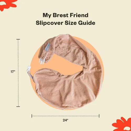 Miniatura 6 de My Brest Friend Almohada de Lactancia - Deluxe - Comodidad Mejorada con Funda - Almohada Ergonómica de Lactancia para Máximo Soporte para Mamá