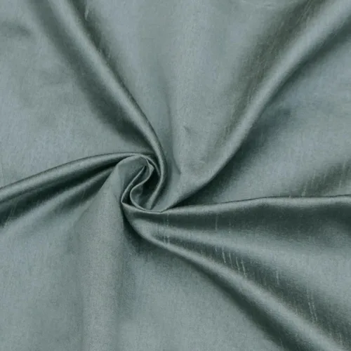 Fabric Mart Direct Yard Upholstery - Tela de seda verde ahumado, tela de tapicería de seda sintética de 1 yarda, tela de seda verde ahumado, tela de