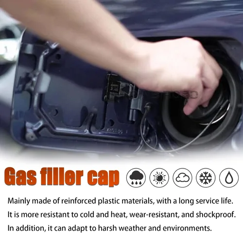 Miniatura 8 de Tapa de depósito de llenado de gas combustible compatible con BMW MINI 128i 320i 325i 328i 328xi 330i 330xi 335i 525i 528i 530i 535i 750i E36 E39