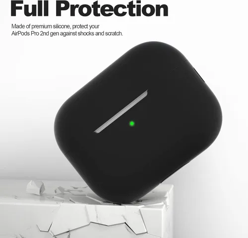 Miniatura 5 de Funda para AirPods Pro de 2ª generación (2022), accesorios de protección de silicona suave para hombres, mujeres, niños y niñas, para Apple AirPods