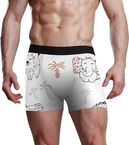 Miniatura 5 de CHIFIGNO Cornsilk Man Underwear, Bamboo Fiber Blend for Breathability and Comfort, S