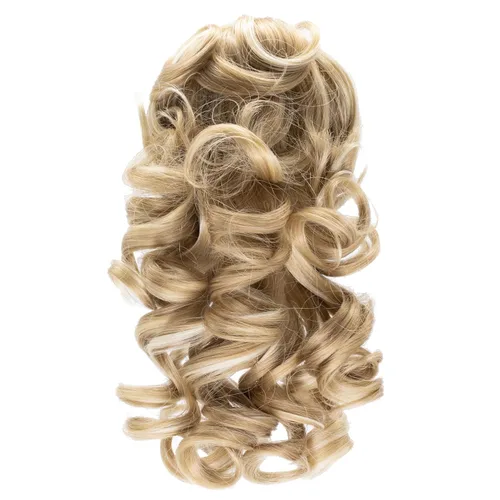 Miniatura 17 de onedor 12" rizado sintético Clip en Pinza para Extensión de Pelo Sintético Coleta Hairpiece 115 g con un Mandíbula/Pinza
