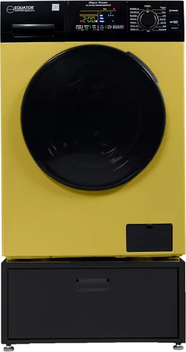 Miniatura 6 de Equator All-In-One VENTED/VENTLESS Washer-Dryer 1.9cf/18lb 1400RPM 110V + Pedestal (Stormy Grey + PDL 4455 Stormy Grey)