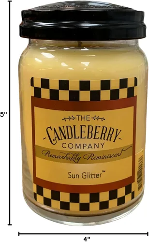 Miniatura 5 de Candleberry Candles Fragancias fuertes para el hogar Vertidas a mano en los Estados Unidos Altamente perfumadas y duraderas Tarro grande
