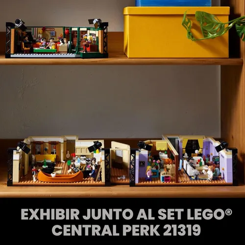 Miniatura 6 de LEGO Icons The Friends Apartments 10292, programa de televisión Friends regalo de la serie icónica, modelo detallado de juego, juego de construcción