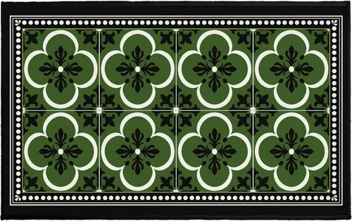Miniatura 21 de Alfombra de Baño Boho Marrón Vintage Alfombra de Baño Bohemia Retro con Patrón Floral Alfombra de Baño 20x32 Pulgadas Antideslizante Absorbente