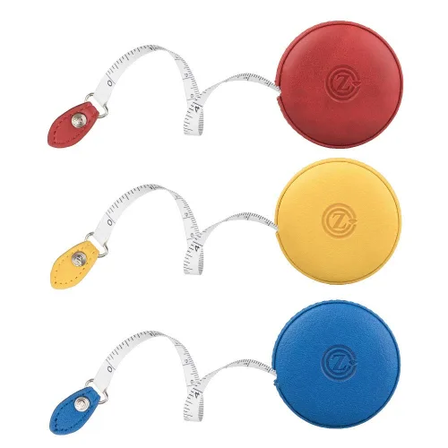 Miniatura 18 de Cinta métrica para costura, tela médica para el cuerpo, sastre, manualidades, dieta, cinta métrica de 60 pulgadas/1.5M de doble cara retráctil