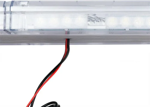 Miniatura 6 de Luces estroboscópicas de emergencia de 48 pulgadas, 88 LED, barra de luz de advertencia direccional ámbar con 16 modos intermitentes de advertencia