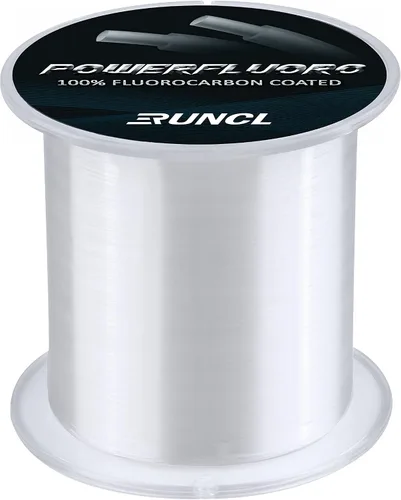 Miniatura 8 de RUNCL Línea de Pesca de Fluorocarbono, Línea Líder PowerFluoro Clear Ice para Pesca - Prácticamente Invisible, Hundimiento Más Rápido, Sensibilidad