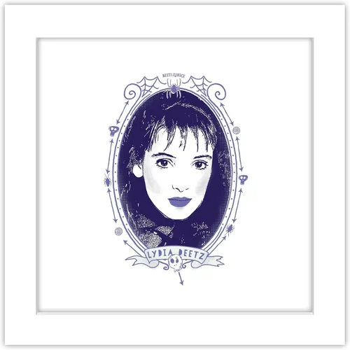 Miniatura 10 de Trends International Gallery Pops Beetlejuice - Póster de pared con retrato Lydia Deetz, 12.00 x 12.00 pulgadas, versión de marco negro