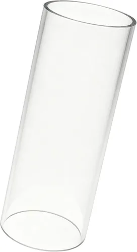 FixtureDisplays® Tubo de acrílico transparente de 2 pulgadas (nominal) de diámetro (1.9685 pulgadas de diámetro exterior exacto) x 6 pulgadas de