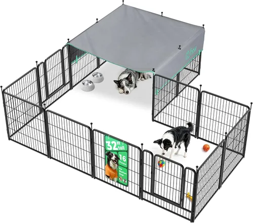Miniatura 74 de FXW Rollick - Corralito para perros para patio, campamento con casa rodante, patentado, 24 pulgadas, 2 paneles