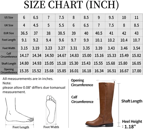 Miniatura 3 de Vepose Botas altas hasta la rodilla de equitación 955 Comfort para mujer