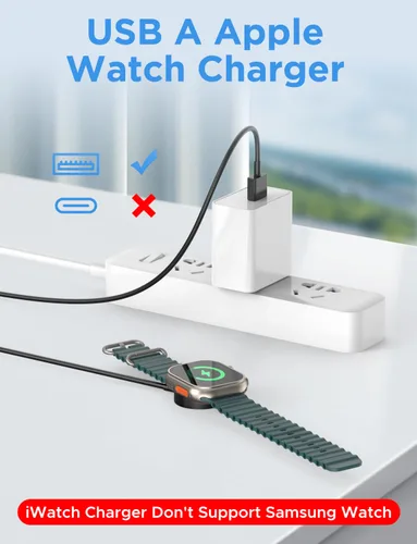 Miniatura 4 de Nuevo Actualizado para Cargador de Reloj USB Cargador Magnético iWatch Cargador Portátil de Carga Rápida Compatible con Watch Ultra2 Ultra/Serie