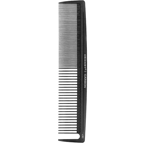 Cricket Peine de carbono profesional C30 para estilista de pelo antiestático, resistente al calor, desenredante, peinetas para todo tipo de cabello
