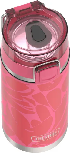 Miniatura 3 de THERMOS ICON Botella de agua aislada a prueba de fugas de 18 onzas con boquilla, mantiene las bebidas frías 16 horas, asa de transporte, apta