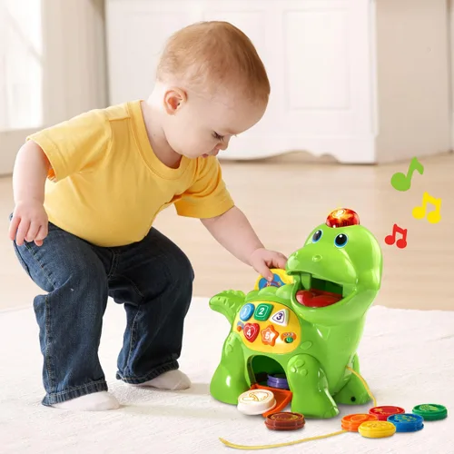Miniatura 6 de VTech Chomp y Count Dino, Verde