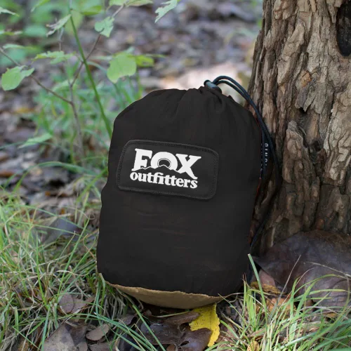 Miniatura 2 de Fox Outfitters Neolite - Hamaca individual para campamento, ligera, portátil, de nailon, para mochileros, viajes, playa, patio, correas de hamaca
