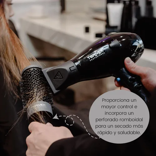 Miniatura 7 de Termix Evolution Plus 0.472 in- Cepillo para cabello grueso con cerdas ionizadas para cabello grueso y difícil de manejar