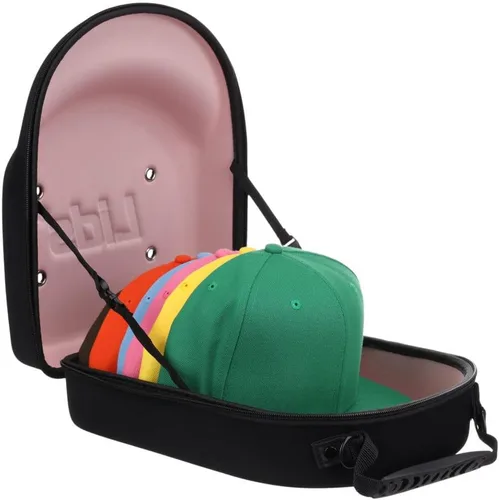 Miniatura 14 de Lids Estuche de viaje para gorras, para 6 sombreros, exterior de camuflaje duradero con interior negro, almacenamiento con asa y correa de hombro