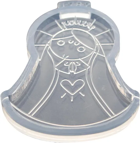 Miniatura 6 de Molde de silicona lindo molde de resina epoxi molde de pastel de chocolate molde de caramelo para decoración de pasteles