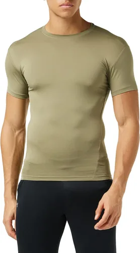 Under Armour HeatGear - Camiseta de compresión táctica de manga corta para hombre