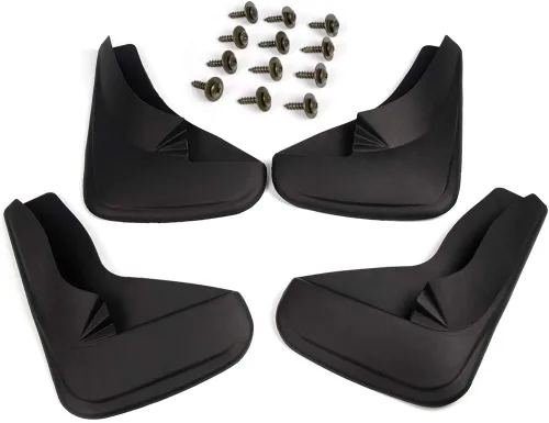 Miniatura 6 de G-PLUS Juego de 4 guardabarros universal para coche con guardabarros delantero y trasero