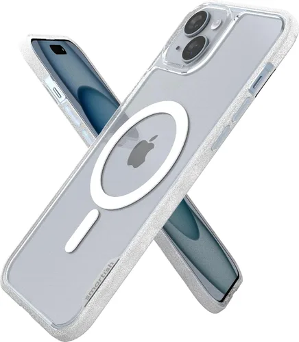 Miniatura 40 de Smartish® - Funda MagSafe transparente para iPhone 17, Gripmunk, funda delgada magnética [ligera + protectora], cubierta de agarre delgada
