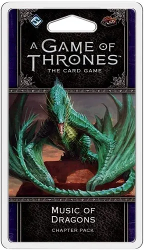 Juego de Tronos LCG Segunda Edición: Música de Dragones EXPANSIÓN CAPÍTULO PACK | Juego de mesa de estrategia | Un juego de cartas vivo por Fantasy