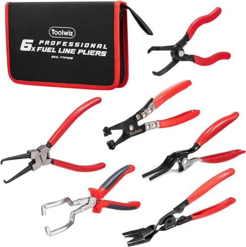 Miniatura 8 de Toolwiz Alicates de extracción de manguera de automóvil, combustible automático y tubería de vacío Alicates removedores de manguera, herramientas