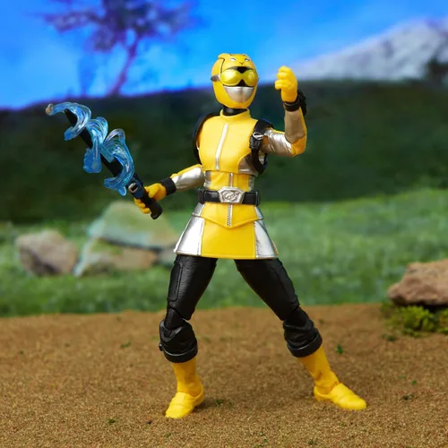 Miniatura 7 de Power Rangers Lightning Collection Beast Morphers Yellow Ranger - Figura de acción a escala de 6 pulgadas, juguetes y figuras de acción para niños a