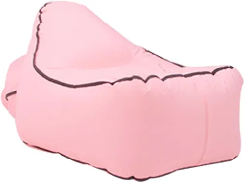 Miniatura 11 de Silla inflable, pequeño sofá inflable individual, tumbona plegable, sofá de aire portátil para estar en interiores, tienda de campaña, actividades