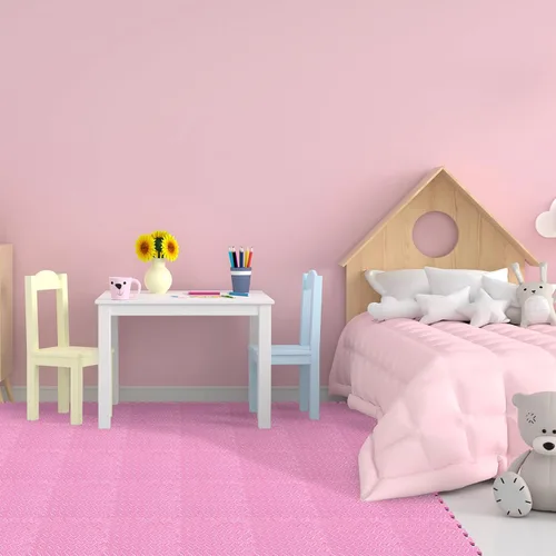Miniatura 5 de Shihanee 16 piezas de baldosas de espuma para suelo de bebé de 11.81 x 11.81 pulgadas, alfombrillas de espuma para suelo, alfombrillas de juego a