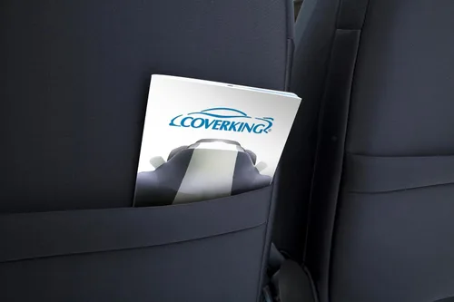 Miniatura 5 de Coverking Funda de asiento de banco delantero sólido de ajuste personalizado para modelos seleccionados de la serie F de Ford - taladro de Cachemir