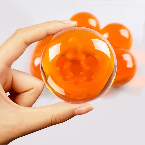 Miniatura 6 de El novedoso juego de bolas de juego transparentes de dragón de juguete para niños contiene 7 bolas de juego transparentes de dragón de 1.7 pulgadas