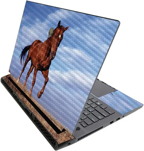 Miniatura 721 de MightySkins - Skin brillante con purpurina para Alienware M17 R3 (2020) y M17 R4 (2021) - Diversión de los años 90 Acabado duradero con purpurina
