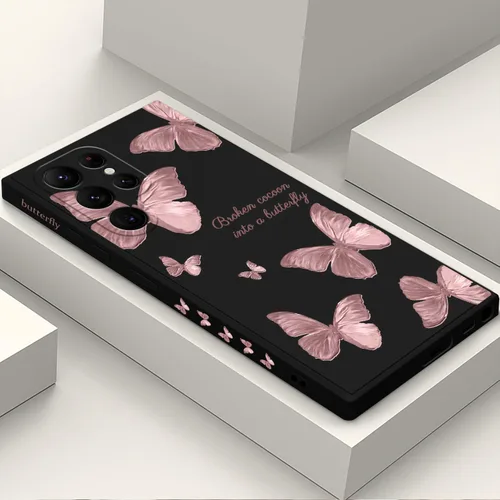 Miniatura 10 de LEECG para Samsung Galaxy S22 Plus, funda de silicona suave con diseños de flores de moda, protector contra caídas y antihuellas para Samsung S22