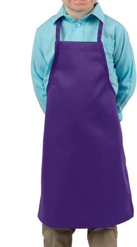 Miniatura 3 de KNG Delantal de cocina para niños y niñas - Pequeño Azul real