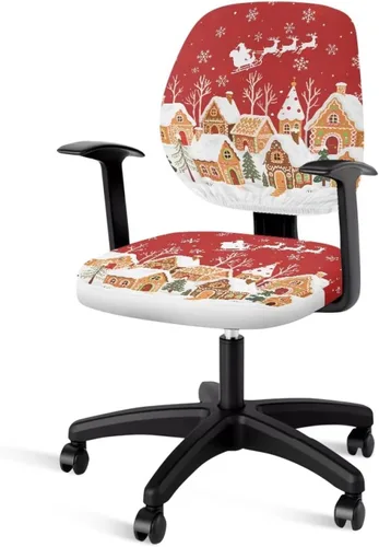 Miniatura 37 de Office Chair Covers with Arms Trendy American Flag Lightweight Computer Chair Slipcover Set of 2 Elastic Fabric Furniture Protector for Swivel