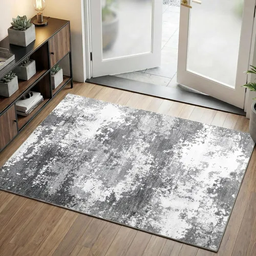 Miniatura 42 de Tapete de entrada de 2 x 3 pulgadas, color dorado beige, para entrada interior, 24 x 36 pulgadas, lavable y pequeño, para suelo de cocina, entrada