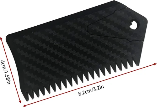 Miniatura 5 de Rokia R Surf Wax Comb 2 piezas peine de cera + llave de aleta herramienta de mantenimiento de tabla de surf
