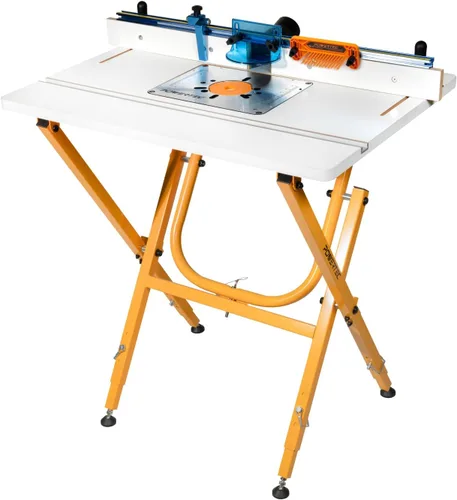 Miniatura 20 de POWERTEC Kit de valla de mesa de enrutador, sistema de lujo, 3-3/8 pulgadas de alto, 24 pulgadas de largo, mesa de enrutamiento para carpintería