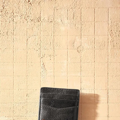 Miniatura 4 de Fossil Funda magnética minimalista de cuero para hombre con clip para dinero bolsillo frontal cartera para hombres