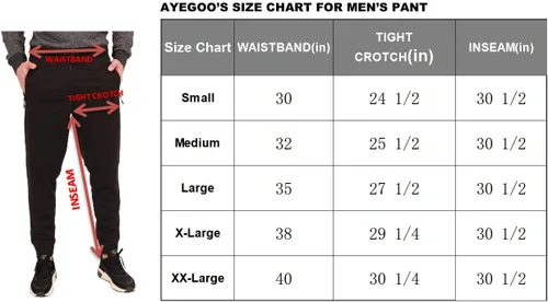 Miniatura 7 de Paquete de 12 pantalones deportivos para hombre, pantalones deportivos de entrenamiento para hombre, pantalones deportivos con bolsillos