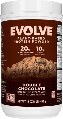 Miniatura 2 de Bundle of Evolve Protein Powder, Ideal Vanilla, 20g Protein, 1 Pound + Evolve Blender Bottle, BPA-Free, 24 Oz