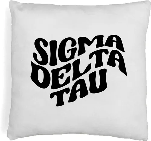 Miniatura 50 de sockprints Mod Alpha Chi Omega - Funda de almohada de 18 x 18 pulgadas, fundas de almohada de hermandad de mujeres - Almohada decorativa