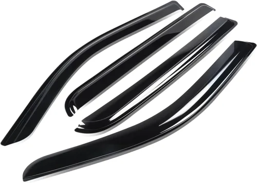 Miniatura 30 de Dodge Grand Caravan / Chrysler Town & Country protector deflector de lluvia, parasol para pegar en el vidrio, 2 unidades.